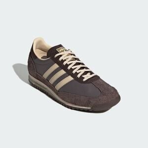 Adidas Sl 72 Sneaker - 8 M - Charcoal/ Crystal Sand/ Brown